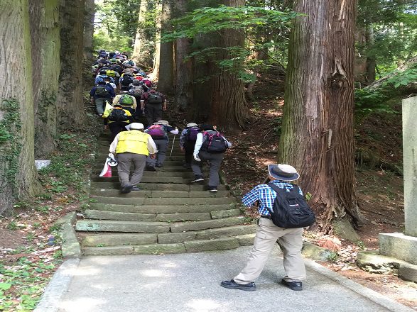 西金砂神社階段