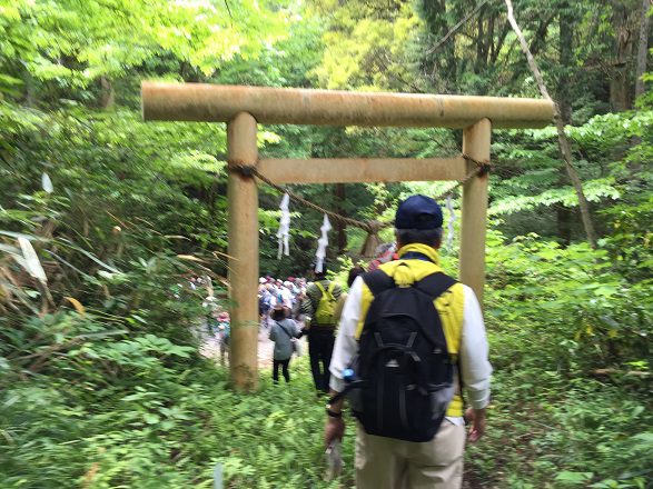 西金砂神社　鳥居