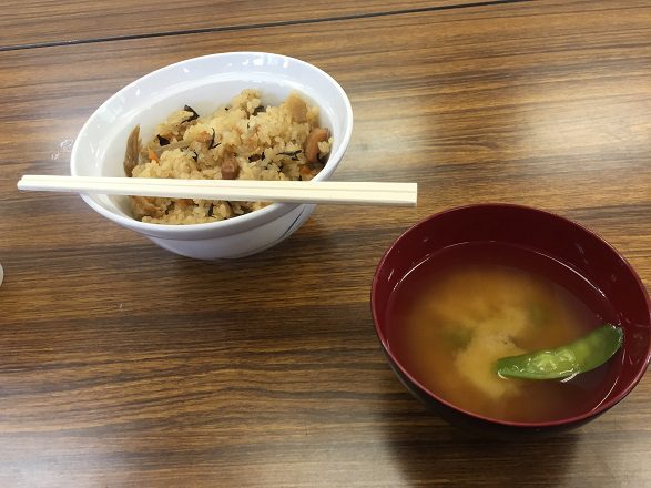 田植え後ランチ